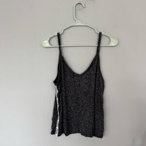 PINK Victoria's Secret Gray & Black Heathered Sleepwear Camisole Women’s Medium